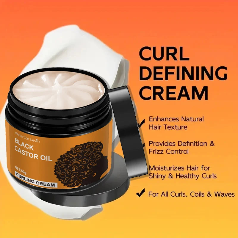 Black Castor Oil Curling Cream