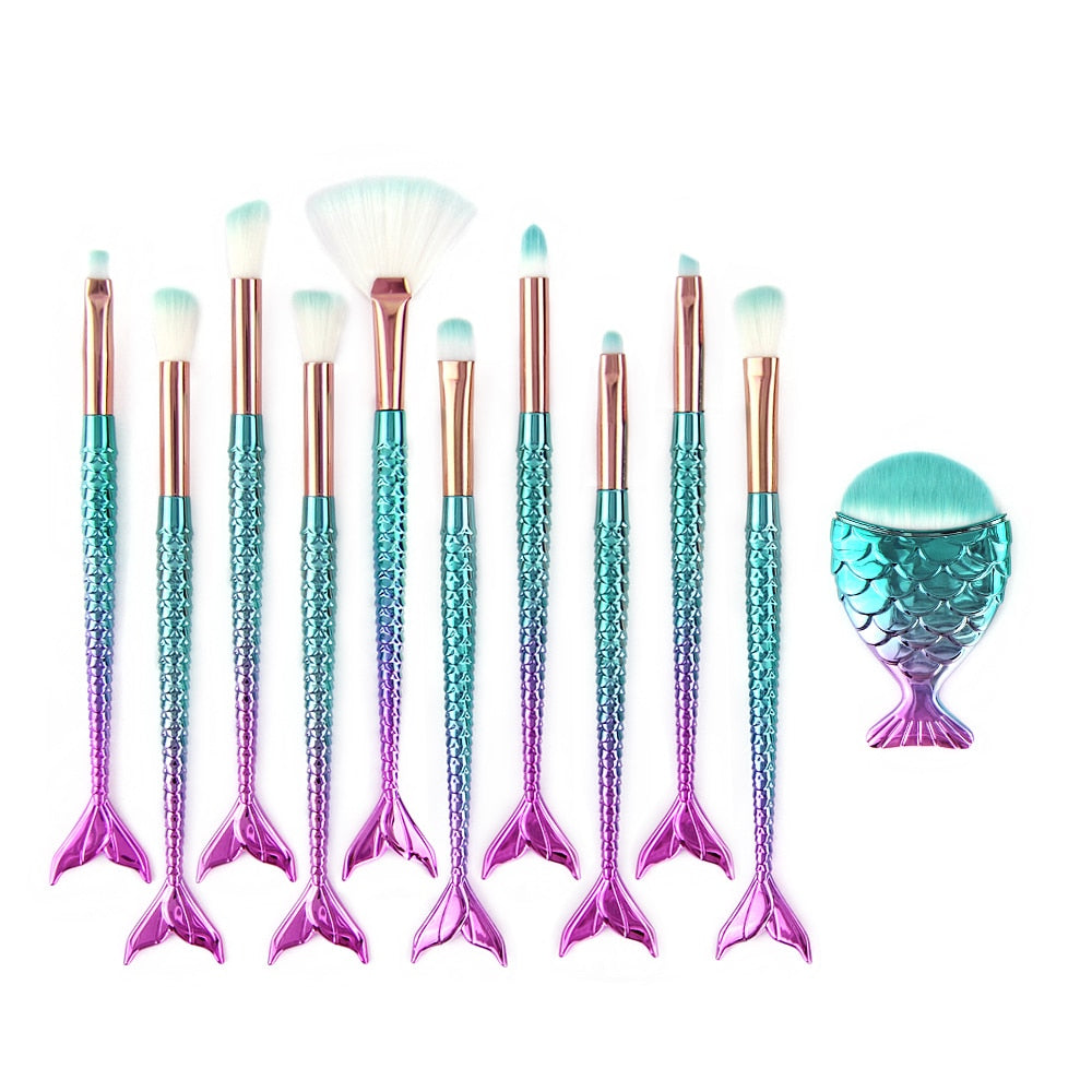 Mermaid Brush Set