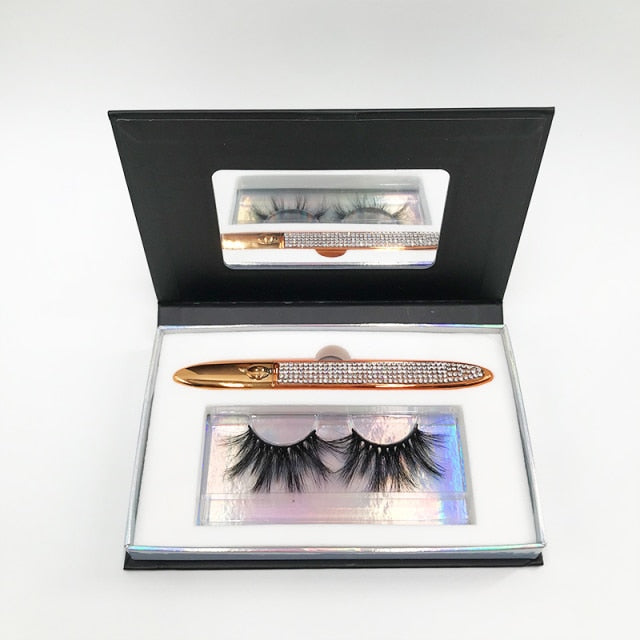 Marble Eyelash Book